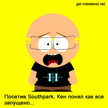 Эволюция в South Park